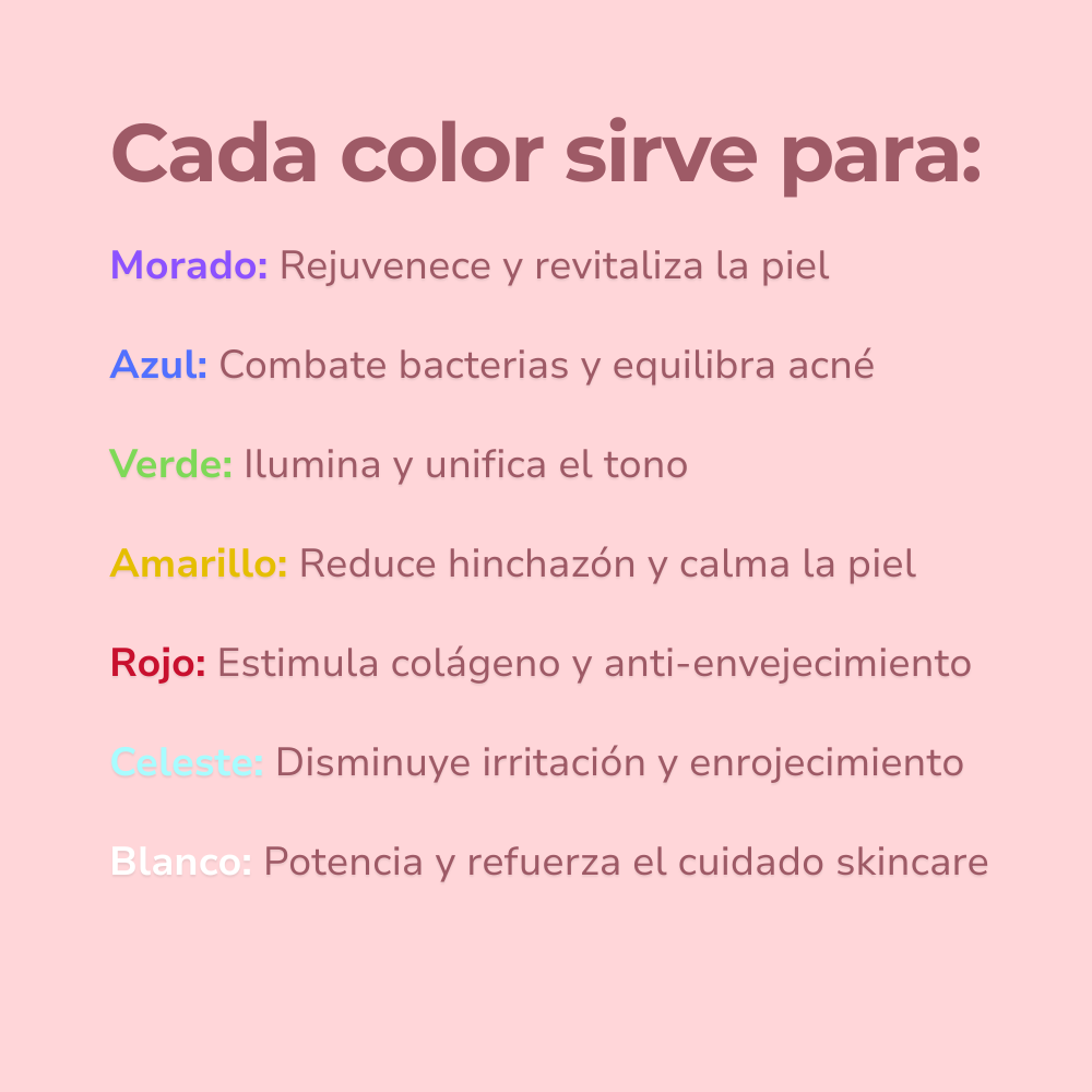 Máscara Anti-Acné de Luz LED